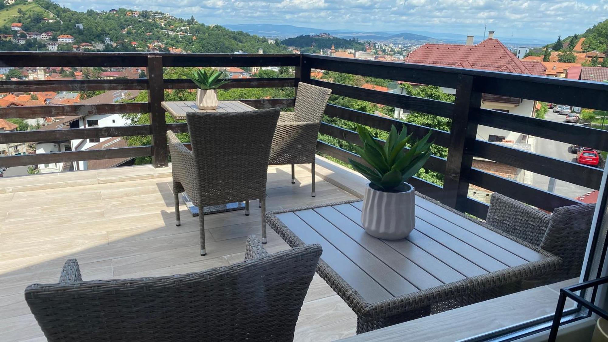 Casa Cristina Hotel Brasov Bagian luar foto
